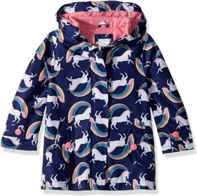 img 2 attached to 🌧️ Carter's Girls' Little Favorite Rainslicker Rain Jacket - Stay Dry in Style!
