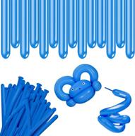 rimobul solid color twisting balloons event & party supplies for decorations logo
