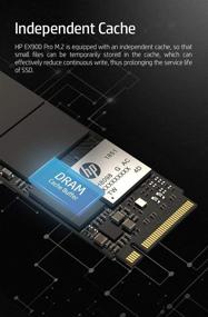 img 2 attached to HP EX900 Pro 1TB NVMe Internal SSD - Gen3 x4 PCIe, M.2 2280, 3D NAND, Up to 2095 MB/s - 9XL77AA#ABA