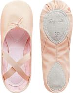 tanzmuster ballet shoes girls material girls' shoes for athletic logo