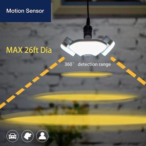 img 1 attached to Водонепроницаемая прожекторная лампа 💡 с активацией в светлое время суток и деформируемой конструкцией: высокоэффективное осветительное решение.