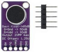 🎤 arduino max9814 electret microphone amplifier module with agc auto gain control - oc134 logo