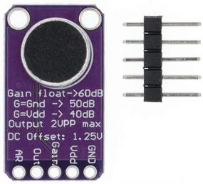 img 4 attached to 🎤 Arduino MAX9814 Модуль усилителя электретного микрофона с автоматической регулировкой усиления AGC - OC134