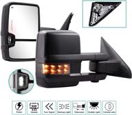 towing mirrors heated running extendable logo