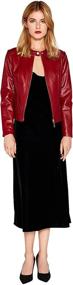img 2 attached to Genuine Leather Lambskin SmartUniverseWear X Large Women's Clothing