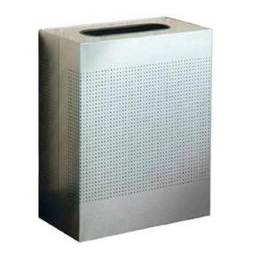 img 1 attached to Rubbermaid Commercial Wastebasket Rectangular FGSR18SSRB