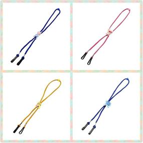 img 3 attached to 🌈 Enhanced Multicolor Adjustable Lanyard Cover for Ultimate Convenience