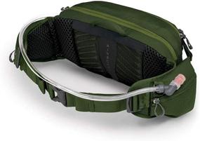 img 1 attached to Osprey Seral 7 Поясная гидратационная система для велосипеда в цвете Dustmoss Green: Важный спутник для велосипедных прогулок