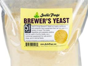 img 1 attached to Enhance Your Pet's Health with Josh's Frogs Animal Grade Brewers Yeast