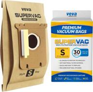 🧺 veva 30 pack premium filter bags for electrolux canister models el6985, el6988, el6989 and el7020 logo