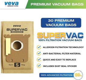 img 3 attached to 🧺 VEVA 30 Pack Premium Filter Bags for Electrolux Canister Models EL6985, EL6988, EL6989 and EL7020