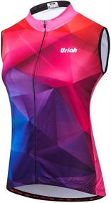 img 4 attached to 🚴 High-Visibility Uriah Women's Cycling Vest with Convenient Rear Zippered Bag