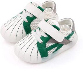 img 2 attached to MK MATT KEELY Sneakers Non Slip Apparel & Accessories Baby Girls