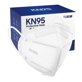 img 4 attached to 🔒 Ultimate Protection: ≥95% Efficiency Disposable Respirator for Occupational Health & Safety