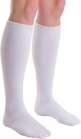 img 4 attached to 🧦 Enhance Comfort and Hygiene with BraceAbility Replacement Sock Liner for Orthopedic Walking Boots: Ideal Medical Tube Socks for Air Cam Walkers and Fracture Boot Casts (High-Top, Pack of 2)"