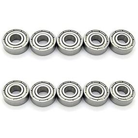 img 3 attached to Precision Skateboard Bearings: R 1560ZZ Miniature Bearings for Unmatched Performance