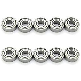 img 2 attached to Precision Skateboard Bearings: R 1560ZZ Miniature Bearings for Unmatched Performance