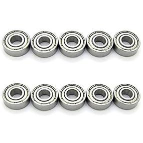 img 1 attached to Precision Skateboard Bearings: R 1560ZZ Miniature Bearings for Unmatched Performance