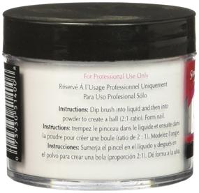 img 2 attached to 💅 Supernail Nail Powder Clear - High Quality 2 Ounce Jar for Perfect Nails