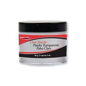 img 3 attached to 💅 Supernail Nail Powder Clear - High Quality 2 Ounce Jar for Perfect Nails