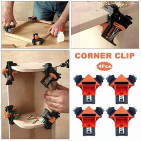 img 1 attached to 🔧 Enhanced Corner Clamps: Multi Functional Woodworking Tools, Adjustable and Versatile