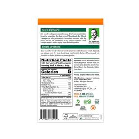 img 2 attached to 🍊 TheraBreath Dry Mouth Lozenges with Zinc, 200 Lozenges, Mandarin Mint, 200 Count (2-Pack)