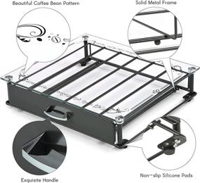 img 1 attached to Sanduby Tempered Compatible Capacity Organizer