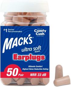 img 4 attached to Macks Ultra Soft Foam Earplugs