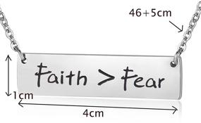 img 3 attached to ENSIANTH Let Your Faith Shine Necklace - Inspiring Christian Jewelry for Her