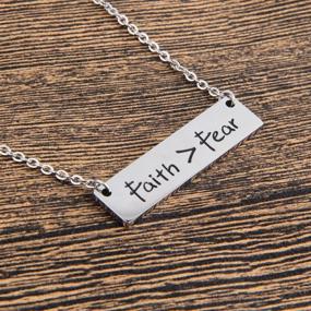 img 1 attached to ENSIANTH Let Your Faith Shine Necklace - Inspiring Christian Jewelry for Her