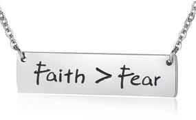 img 4 attached to ENSIANTH Let Your Faith Shine Necklace - Inspiring Christian Jewelry for Her