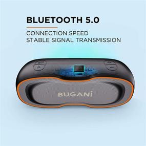 img 2 attached to Портативные беспроводные водонепроницаемые колонки с Bluetooth