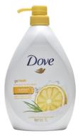 dove go fresh energize body wash with grapefruit and lemongrass, 33.8 fl oz (1l) – international version logo