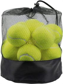 img 3 attached to 🎾 Tebery 20 Pack Green Advanced Training Tennis Balls: Enhance Your Skills with These Practice Balls + Mesh Carry Bag!