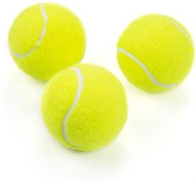 img 2 attached to 🎾 Tebery 20 Pack Green Advanced Training Tennis Balls: Enhance Your Skills with These Practice Balls + Mesh Carry Bag!