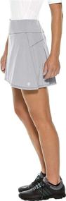 img 3 attached to Coolibar Womens Grand Tennis Skort