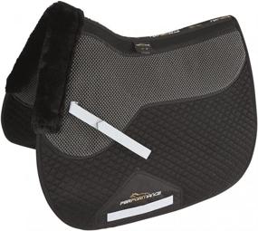 img 1 attached to 🐎 Shires Airflow Anti-Slip Saddle Pad - Maximizing Comfort and Stability for Optimal Riding Experience