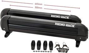 img 3 attached to 🎿 Rhino Rack Лыжный багажник: необходимая экипировка для беззаботной и безопасной транспортировки лыж
