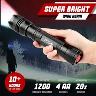 peakplus lfx2000: ultra-bright led flashlight 🔦 - best for camping, dog walking, and emergencies! logo