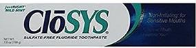 img 3 attached to 🦷 CloSYS Mild Mint Sulfate-Free Fluoride Toothpaste - 7 Ounce (Pack of 2)