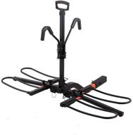 🚲 rv hitch mounted e bike rack carrier for rv, camper, motorhome, trailer, toad - hyperax volt, suitable for 2 inch class 3 or higher hitch, accommodates up to 2x70lbs ebike mtb gravel road bike, compatible with up to 5-inch fat tires logo