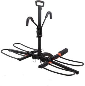 img 4 attached to 🚲 RV Hitch Mounted E Bike Rack Carrier for RV, Camper, Motorhome, Trailer, Toad - HYPERAX Volt, Suitable for 2 inch Class 3 or Higher Hitch, Accommodates Up to 2x70lbs EBike MTB Gravel Road Bike, Compatible with Up to 5-inch Fat Tires