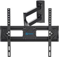 📺 pipishell full motion tv wall mount: versatile articulating arms bracket for 26-55 inch tvs, heavy duty design with swivel, tilt, and level adjustment - vesa 400x400mm, 99lbs load capacity logo