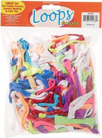 img 2 attached to 🎨 High-Quality Pepperell Polyester Loops, 8 oz, Assorted Colors: Ideal for Crafting and DIY Projects!