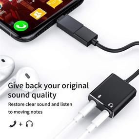 img 1 attached to 🎧 External USB Audio Adapter Sound Card with 3.5mm Headphone and Microphone Jack - Compatible with Windows, Mac, Linux, PC, Mobile Phone, Laptop, Desktop (Includes Type-C Adapter)