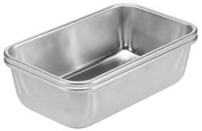 img 1 attached to 🍞 Pack of 2 AmazonCommercial Aluminum Bread Loaf Pans, 1.5 lb Loaf Capacity