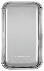 img 2 attached to 🍞 Pack of 2 AmazonCommercial Aluminum Bread Loaf Pans, 1.5 lb Loaf Capacity