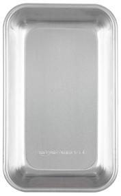 img 3 attached to 🍞 Pack of 2 AmazonCommercial Aluminum Bread Loaf Pans, 1.5 lb Loaf Capacity
