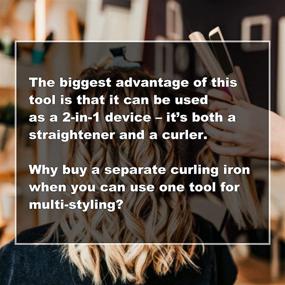 img 3 attached to 🔥 FURIDEN Hair Mini Curling Iron Travel: Compact Ceramic Hair Curler for Short Hair