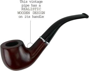 img 1 attached to Vintage-style Smoking Pipe by Skeleteen